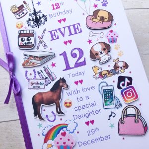 Childrens vertical embellishments mixed interests 1