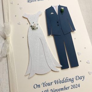 Wedding attire three piece suit