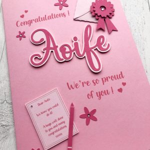 Congratulations on passing your exams card